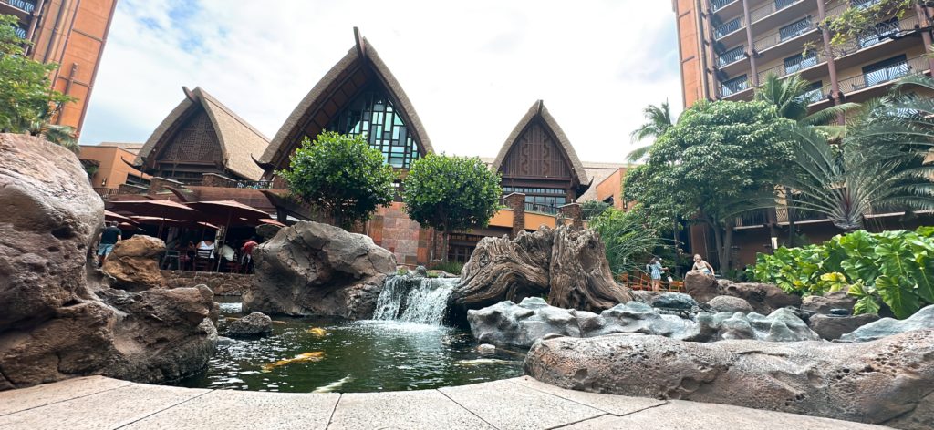 アウラニディズニーリゾートのマカヒキ外観