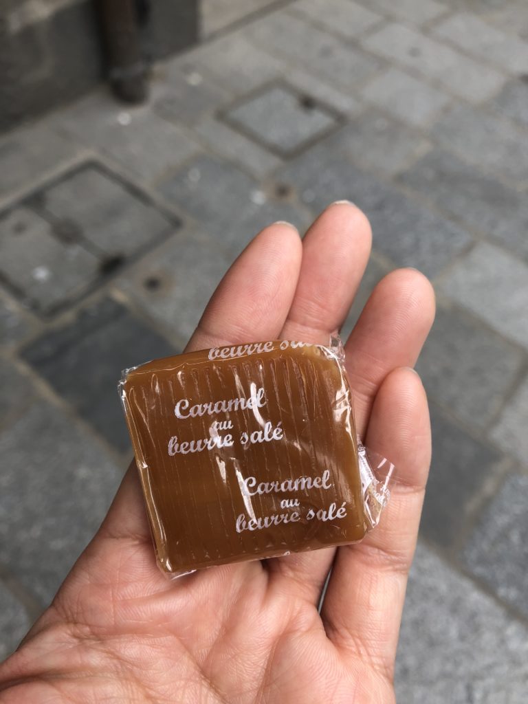 ブルターニュ地方の名物塩キャラメル