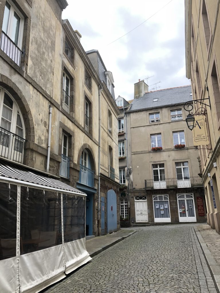 サンマロの街中の景色