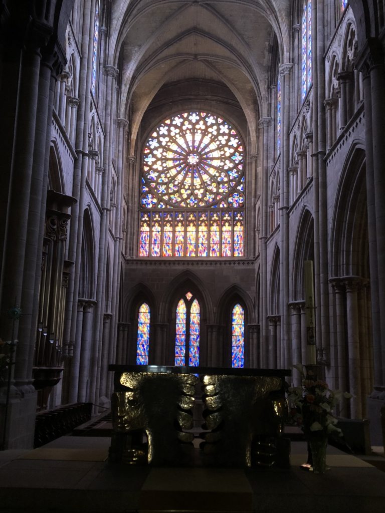 サンマロにある教会のステンドグラス