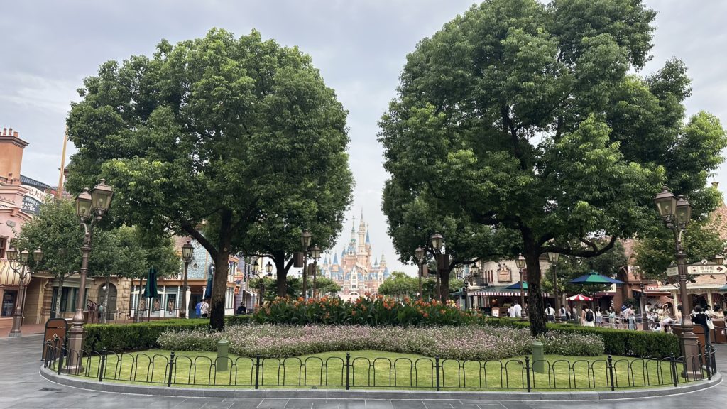 上海ディズニーにアーリーエントリーで入園したパーク内の様子