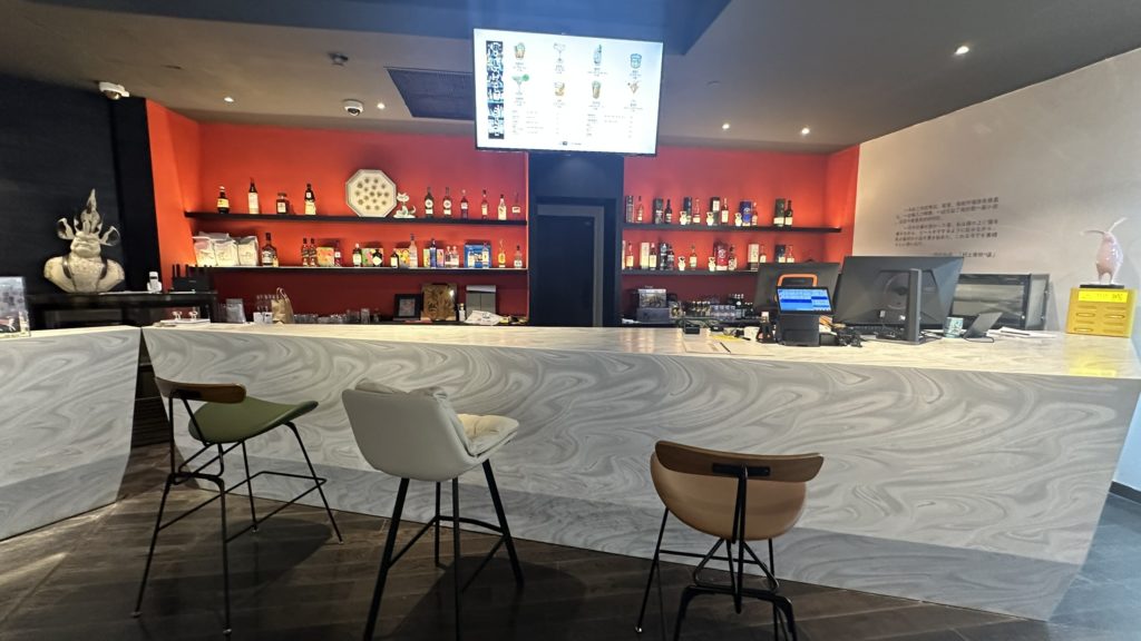 Grand Metropark Shanghai Pudongの併設アートカフェ