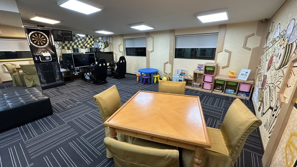 ビーハウス台北駅館7階のキッズルーム全体